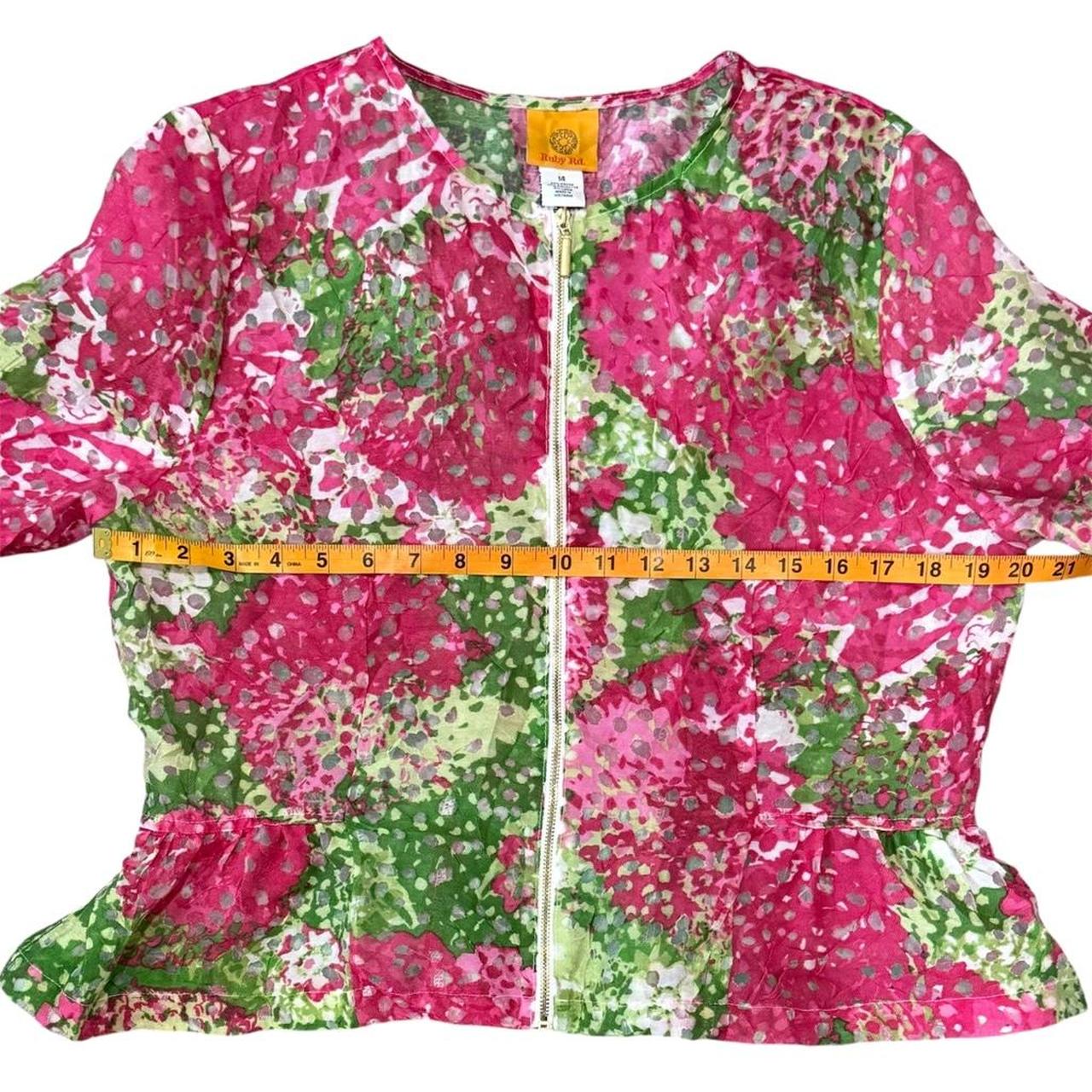 Ruby Rd. Women's Blouse - Multi/Pink - 14 – Ruby … - image 3