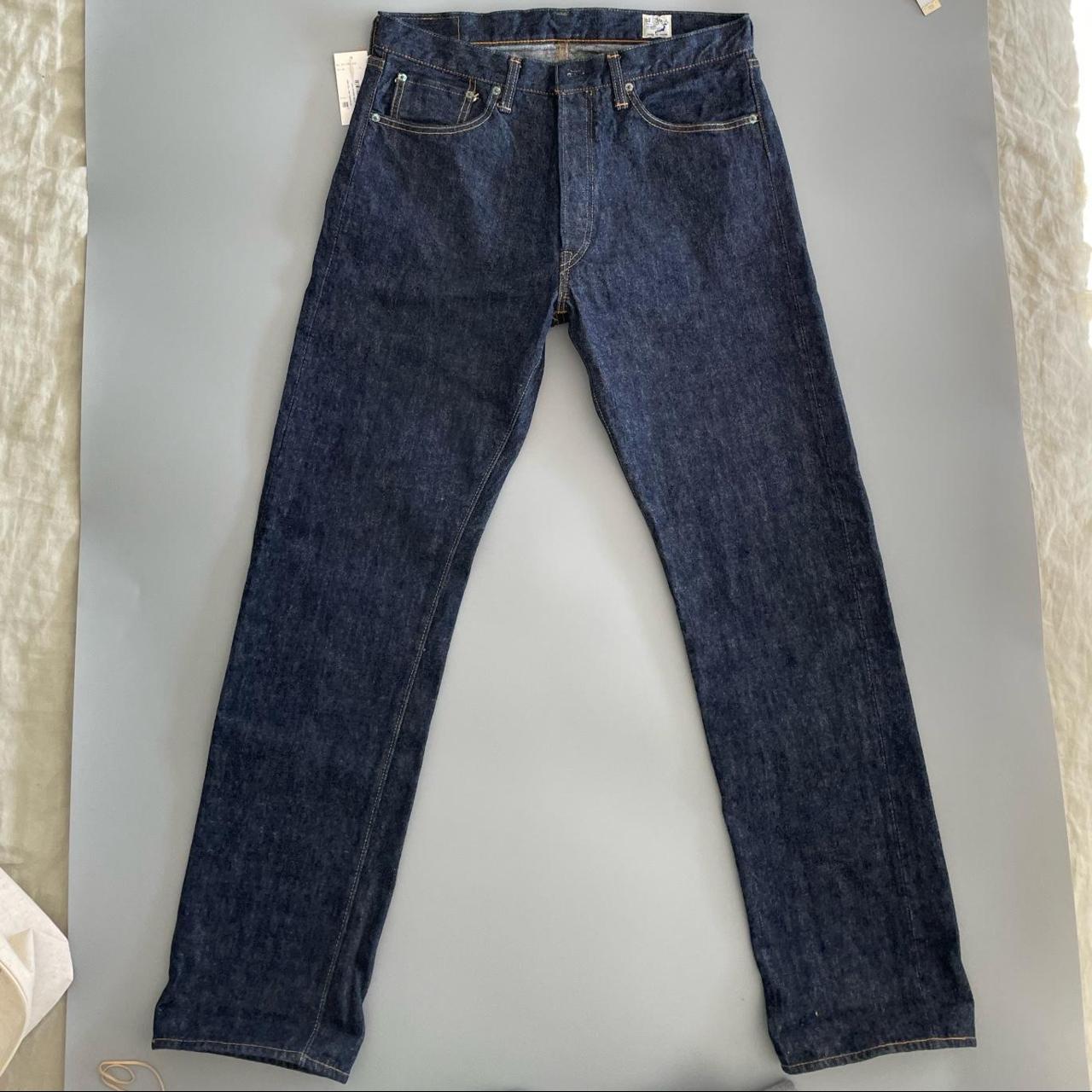 Orslow 105 one wash jeans Straight fit Selvedge... - Depop