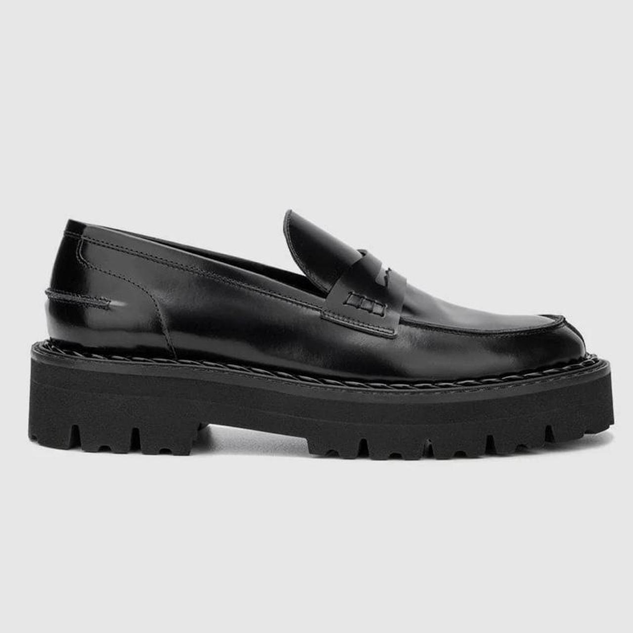 Aquatalia Stile Black Loafers Size 6.5 Retail Depop