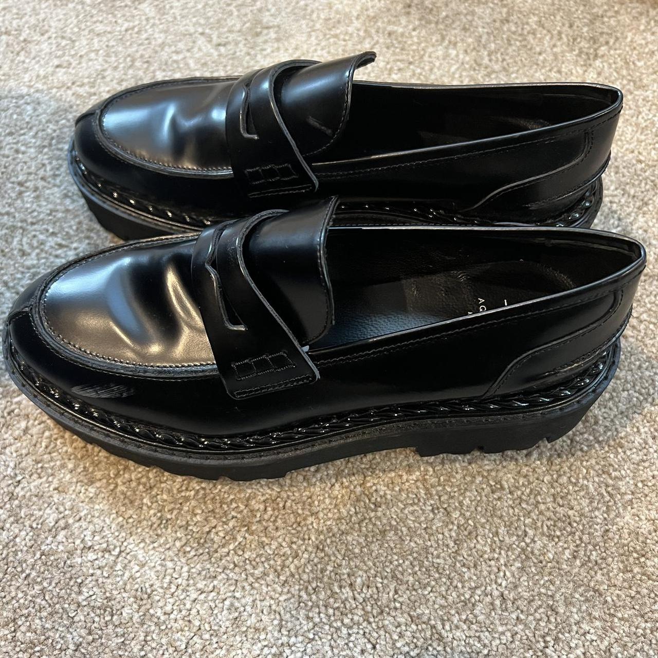 Aquatalia Stile Black Loafers Size 6.5 Retail Depop