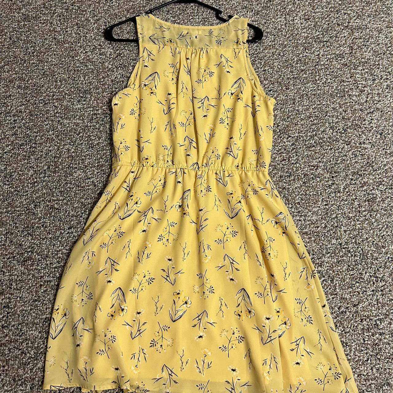 Maurices yellow dress sale