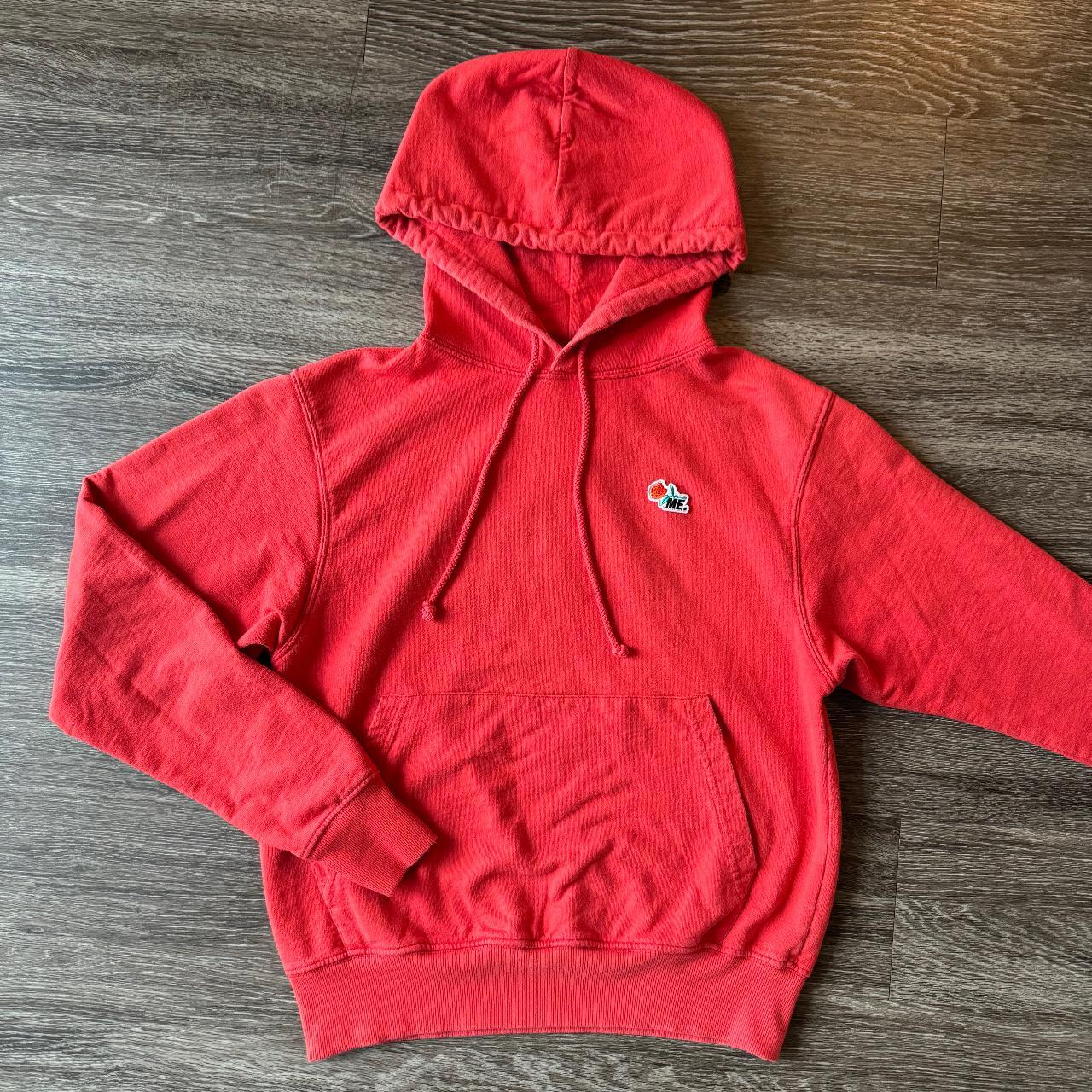 Women's red champion online hoodie