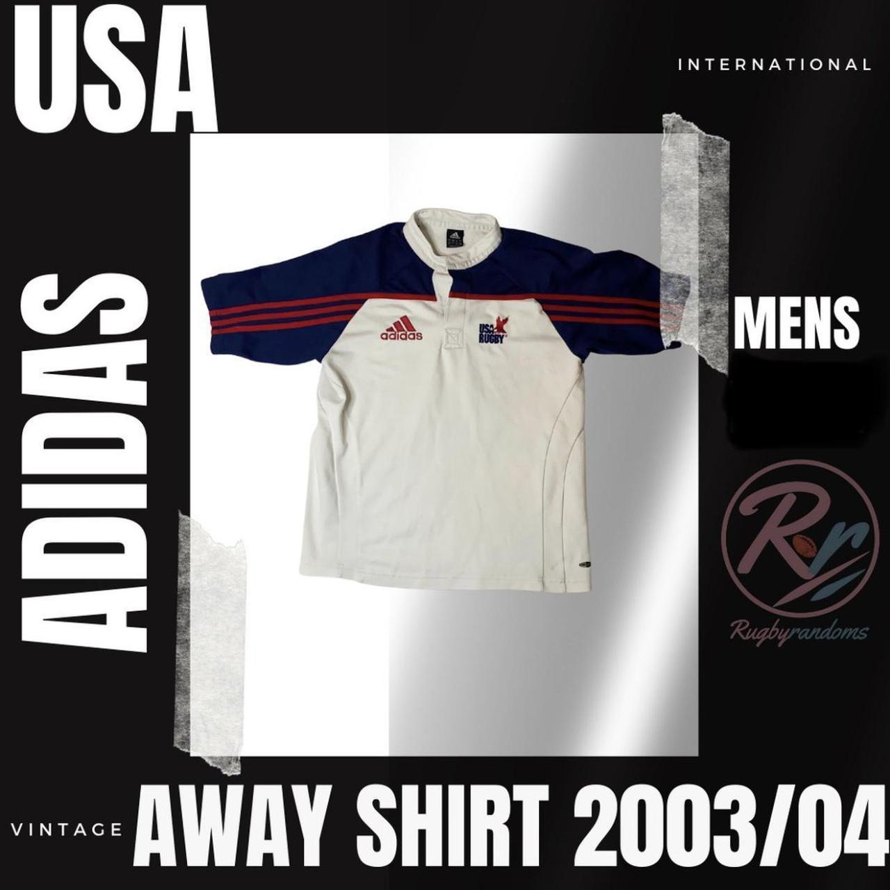 Adidas USA Rugby Away Shirt 2003 04 Men s Small . Depop