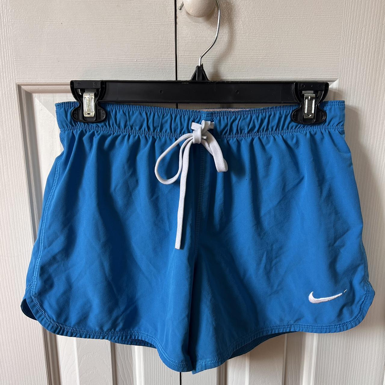 Nike blue and outlet orange shorts