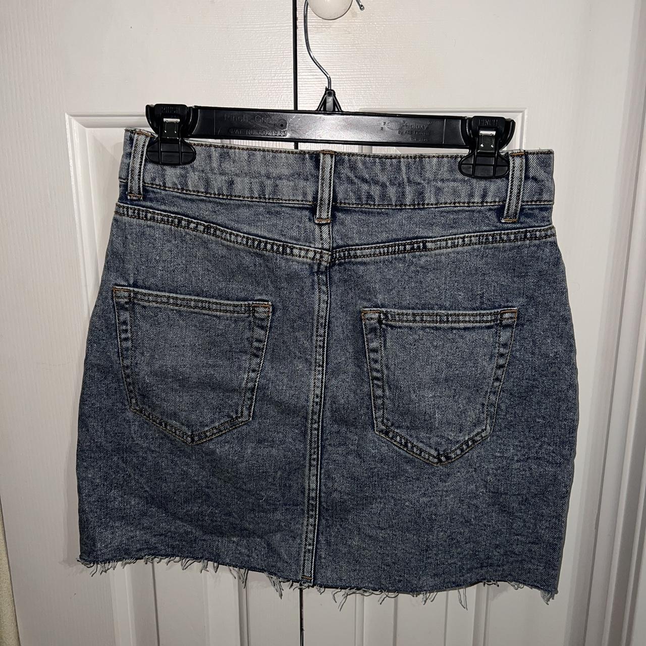 Size 4 Wild Fable Mini Jean Skirt - Depop