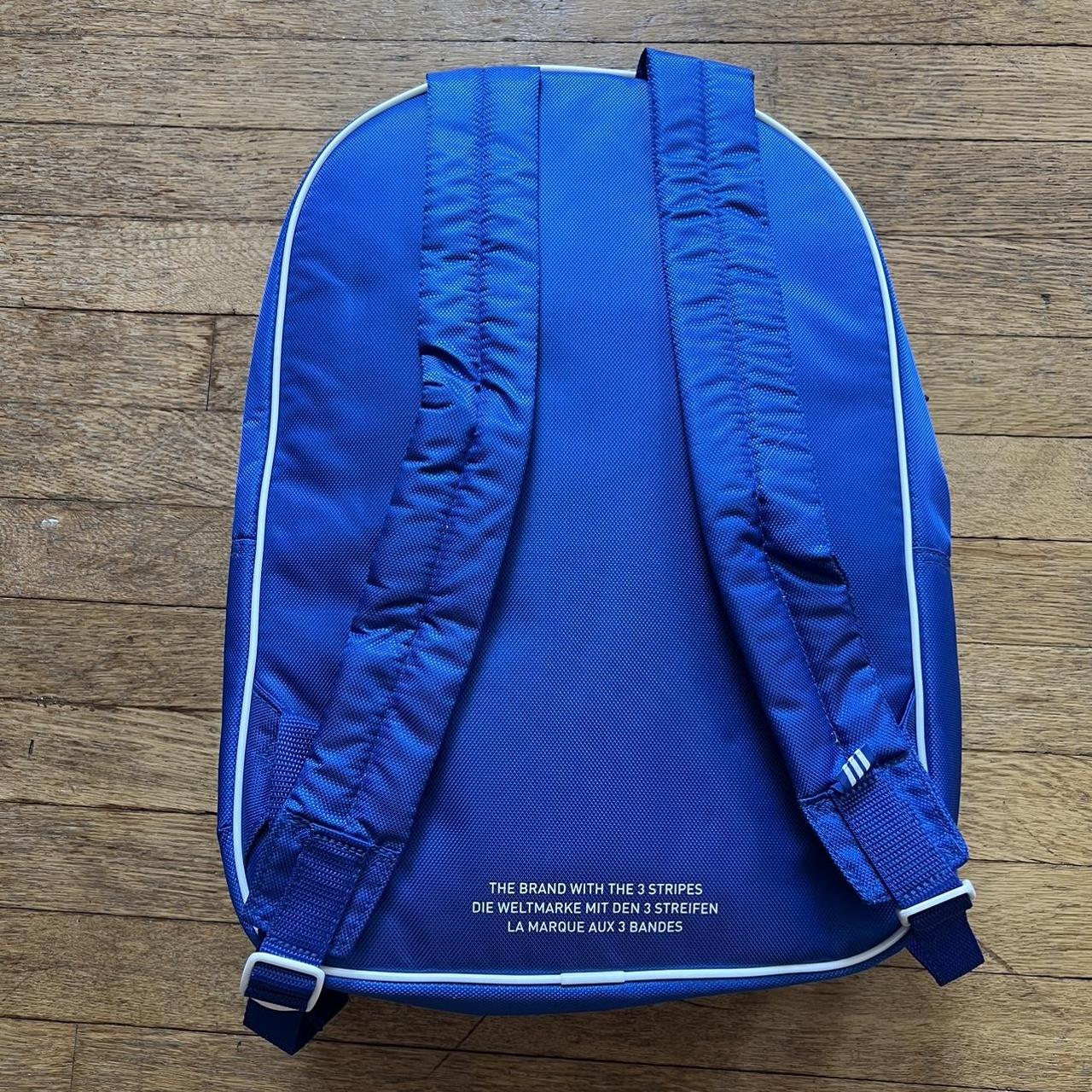 Adidas Royal Blue Backpack - Depop