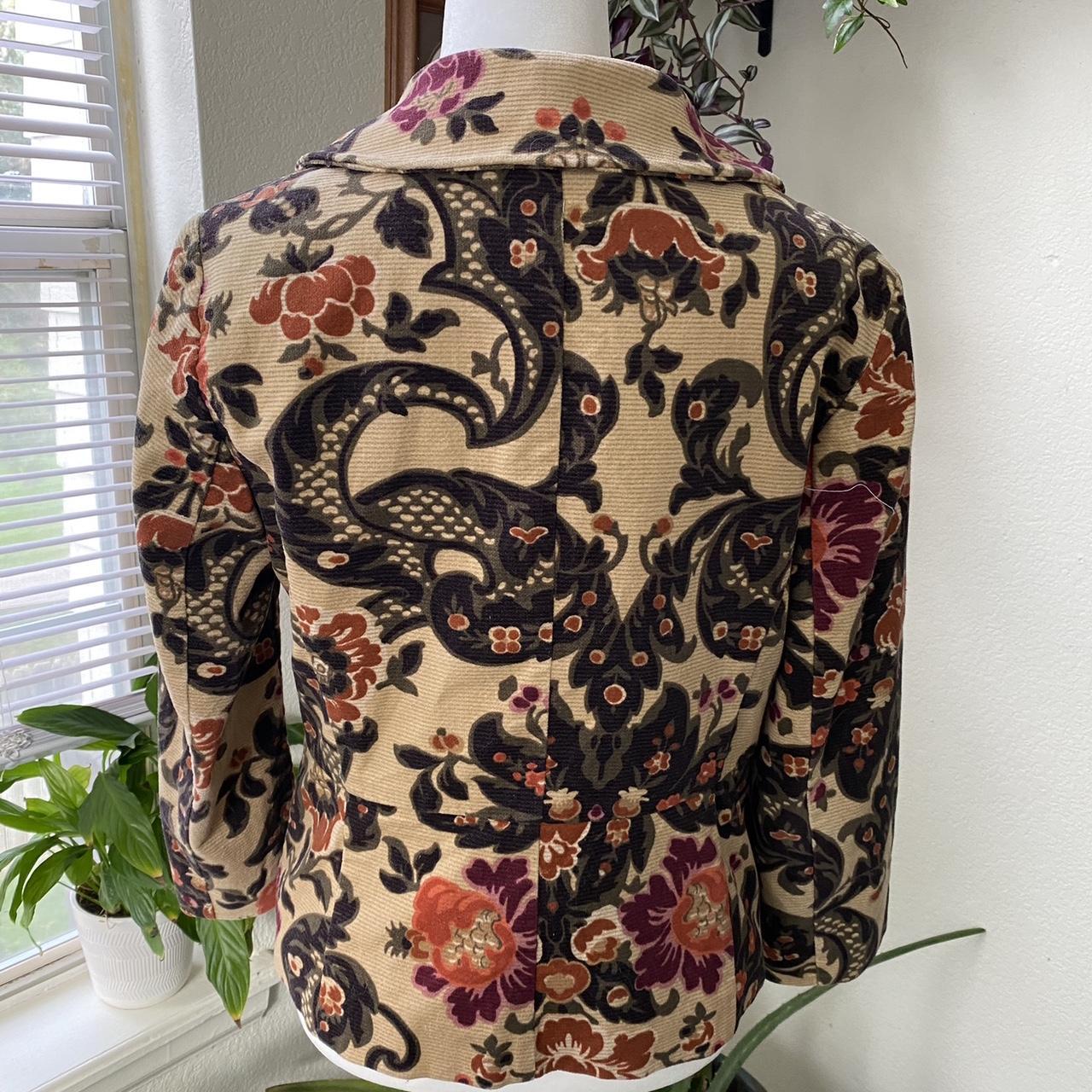 Women's Jacket - Multi/Brown - S – Fun pattern ar… - image 2