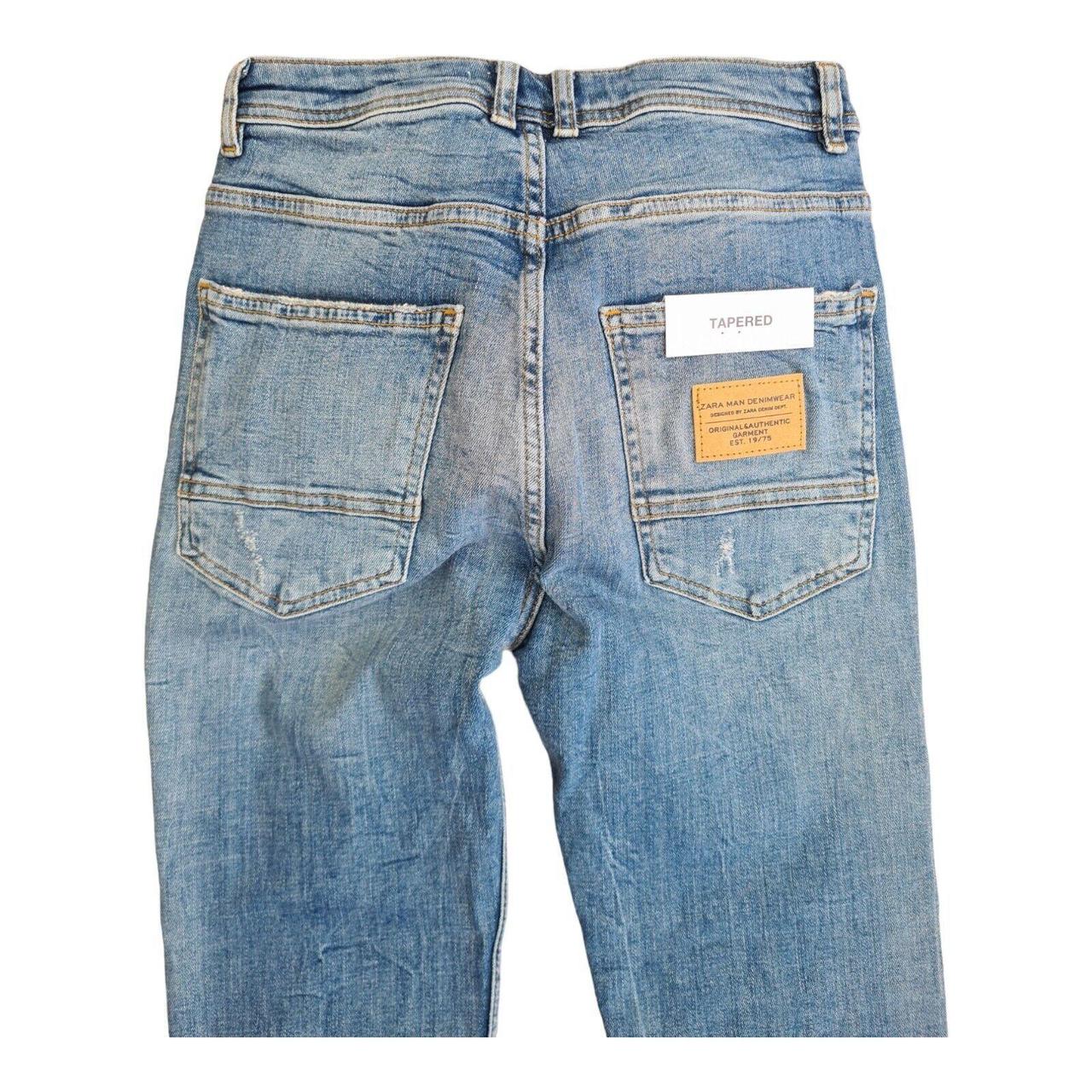 ZARA MEN BLUE JEANS SIZE 38 EUR UK WAIST 30 BNWT... Depop