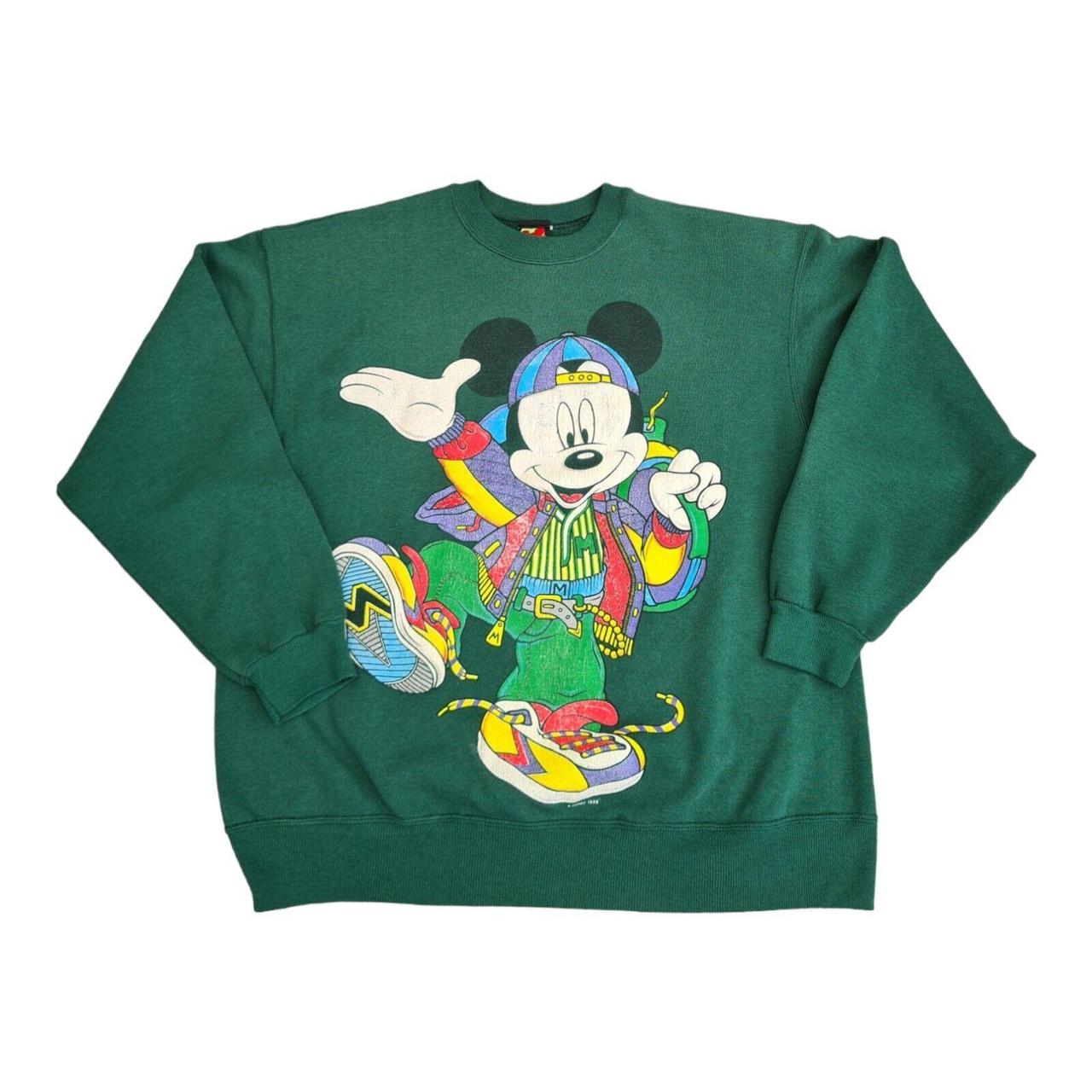 Disney Men's Green Jumper Depop