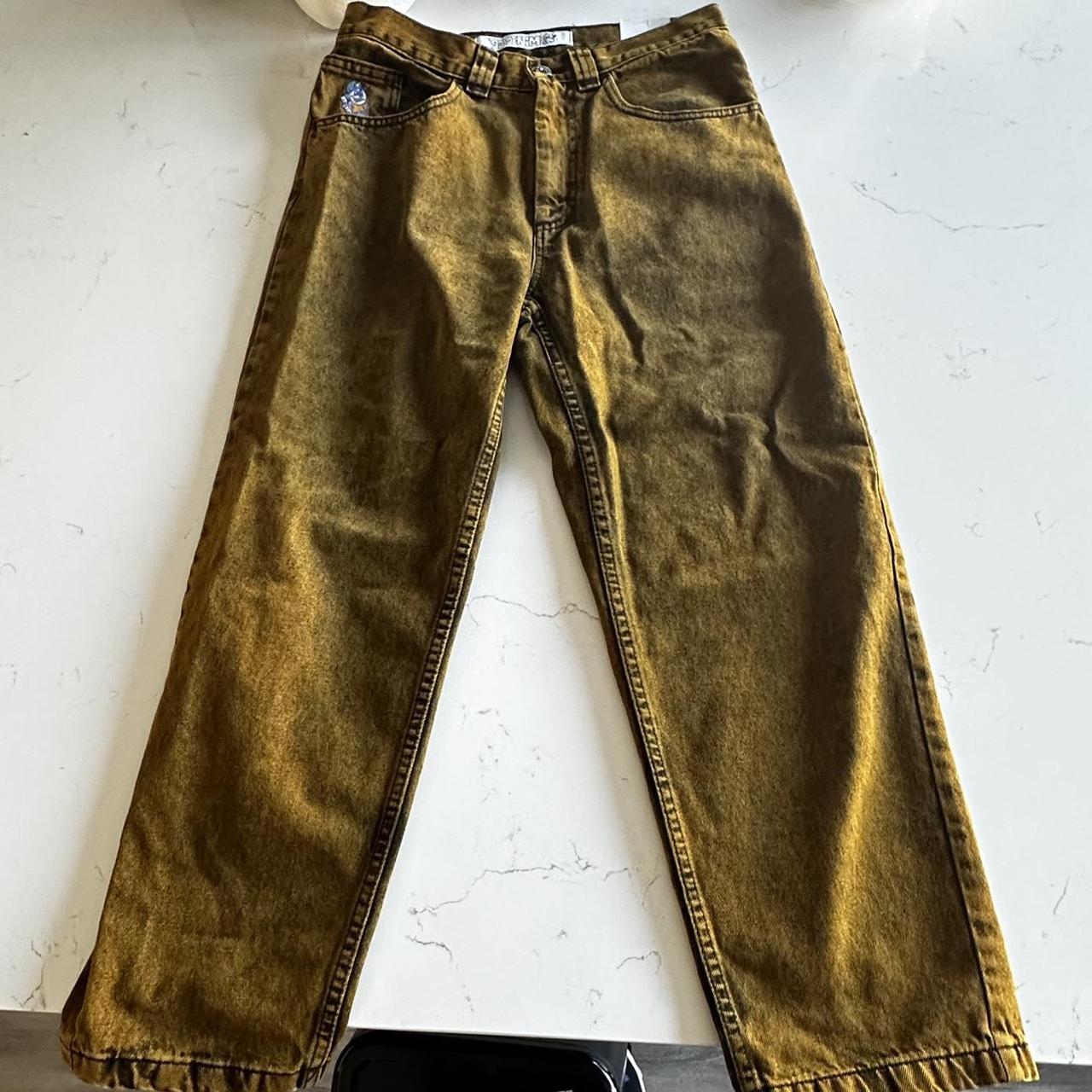 Polar 93’ Denim In Yellow/Black Color. , Size 28 Only...