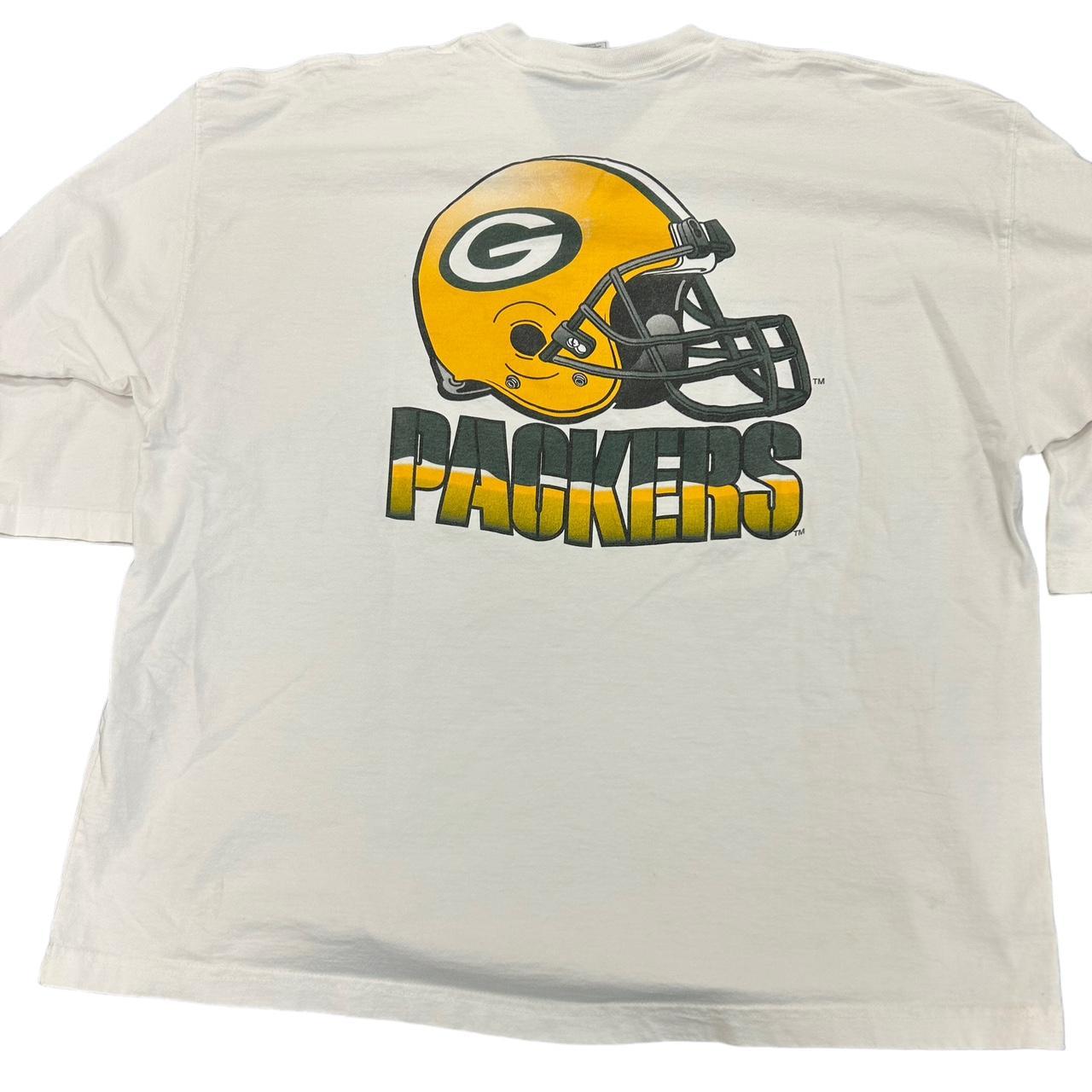 Green Bay Packers NFL Vintage Packers Helmet Logo T-shirt