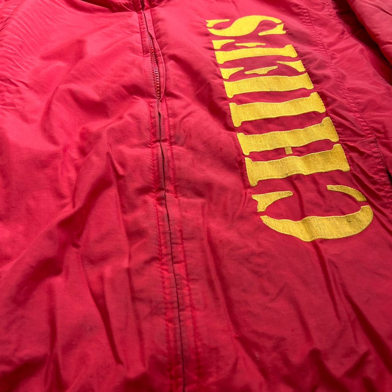 Kansas City Chiefs vintage rain jacket. Slight - Depop