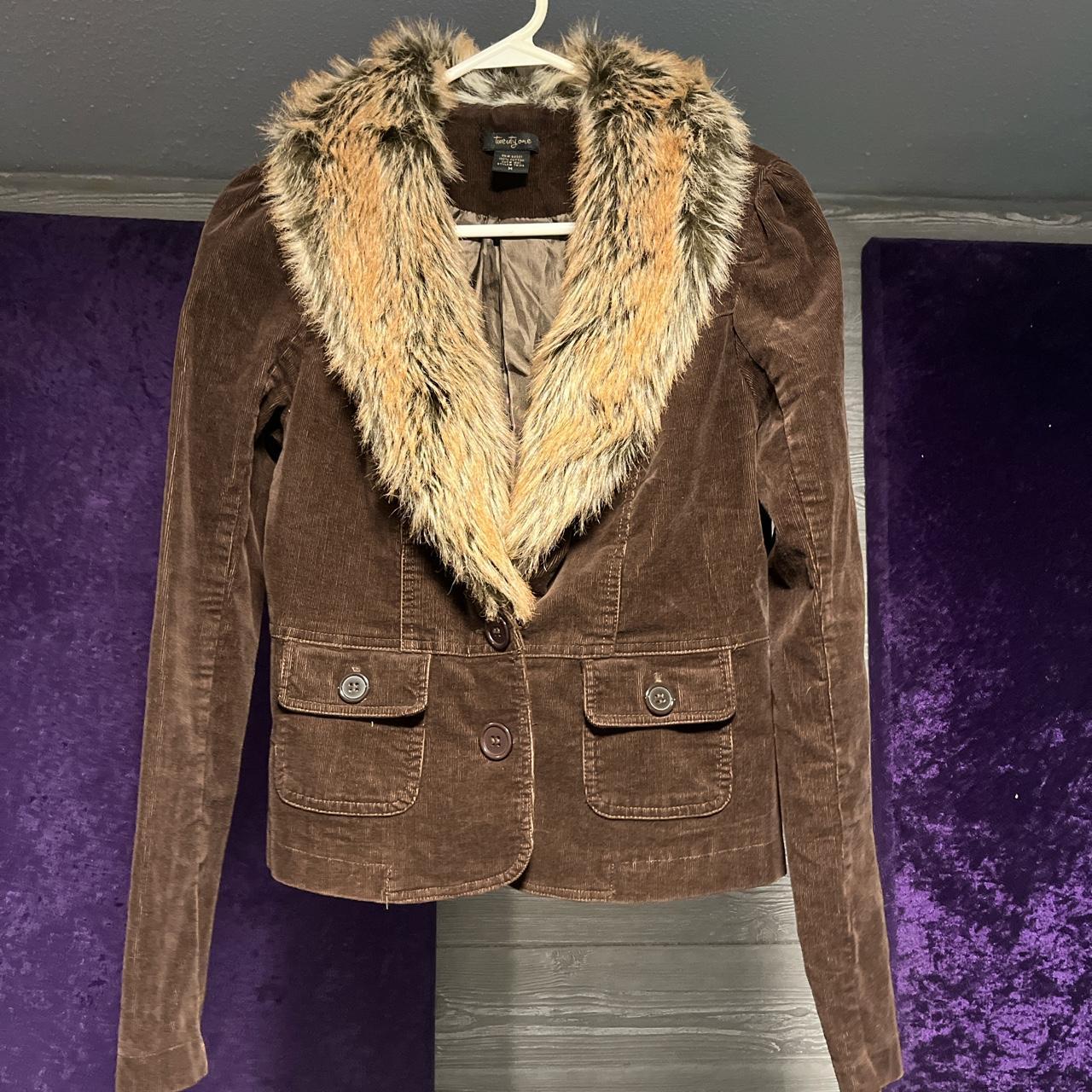 Forever 21 Women's Brown Jacket | Depop