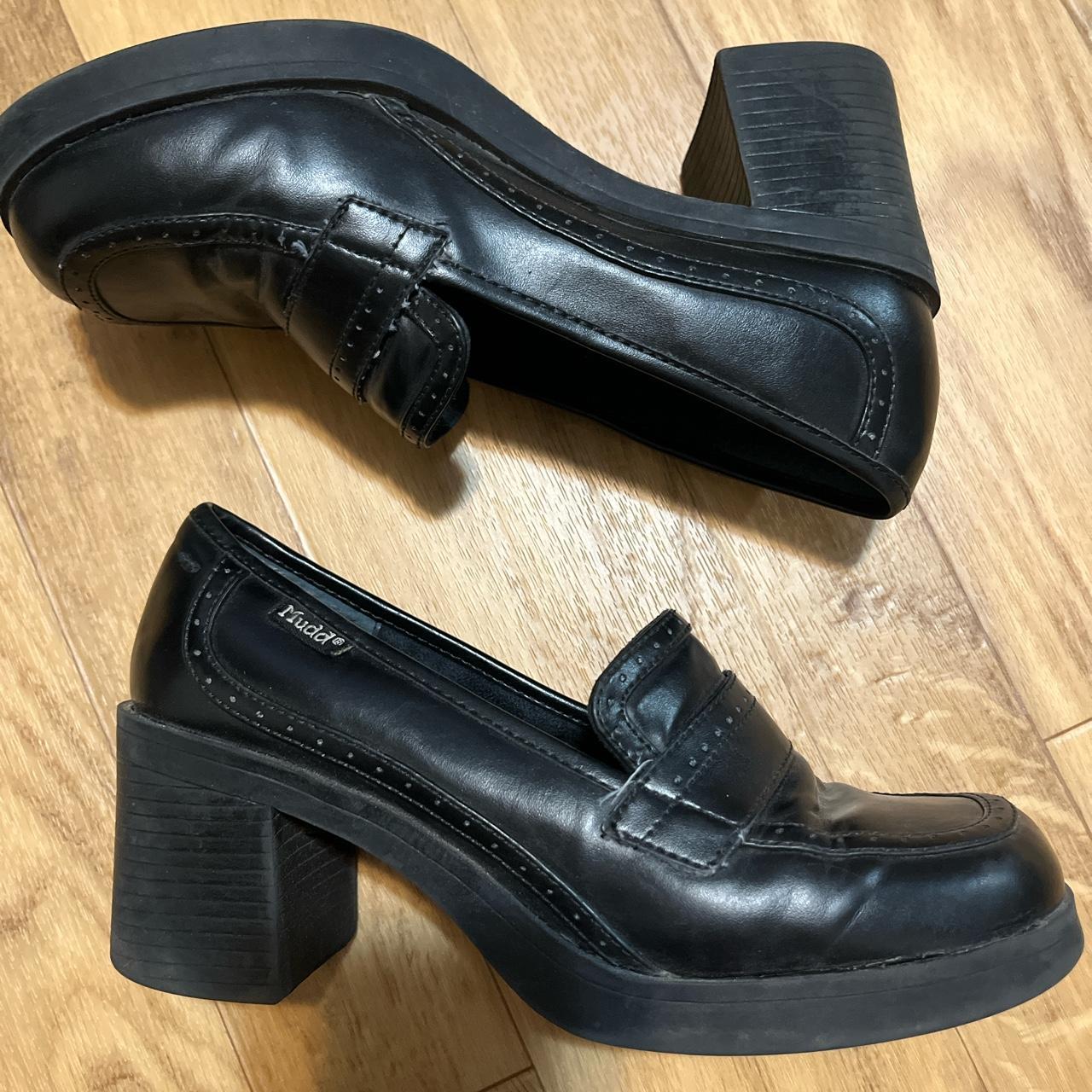 mudd chunky heel shoes