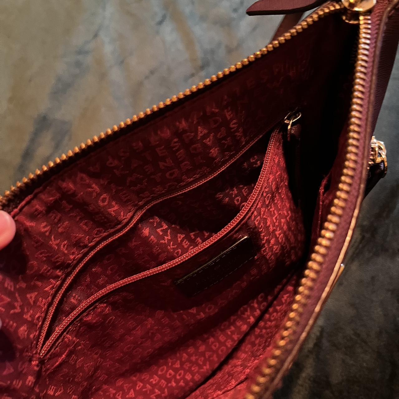 Kate Spade eggplant deep mauve plum Depop
