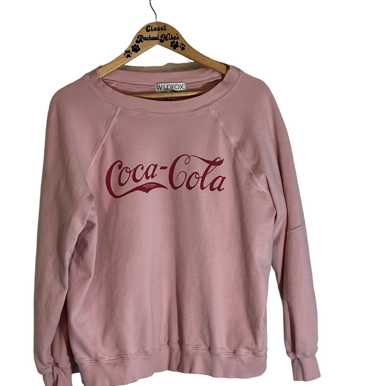 Wild Fox Sample Pink Coca Cola Sweatshirt