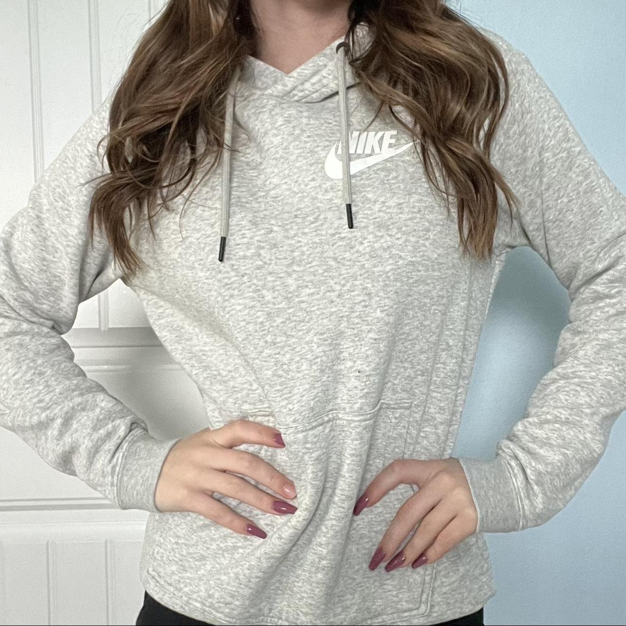 Light grey outlet nike hoodie womens