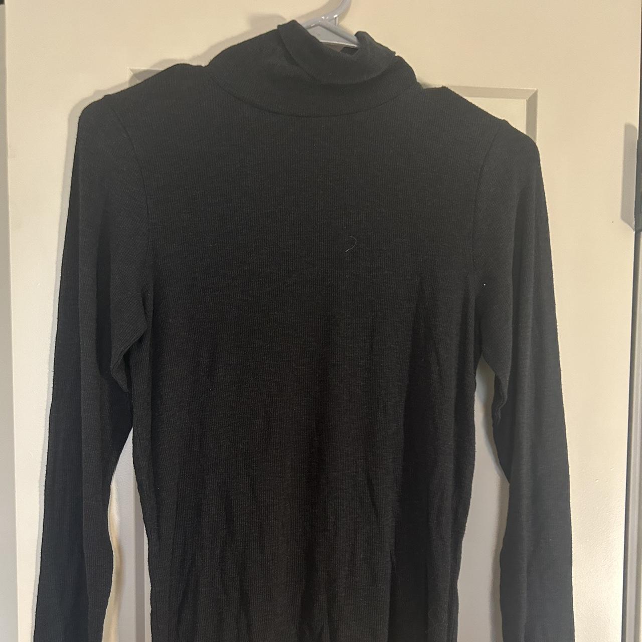 Black turtleneck from American Eagle AE! So soft and... - Depop