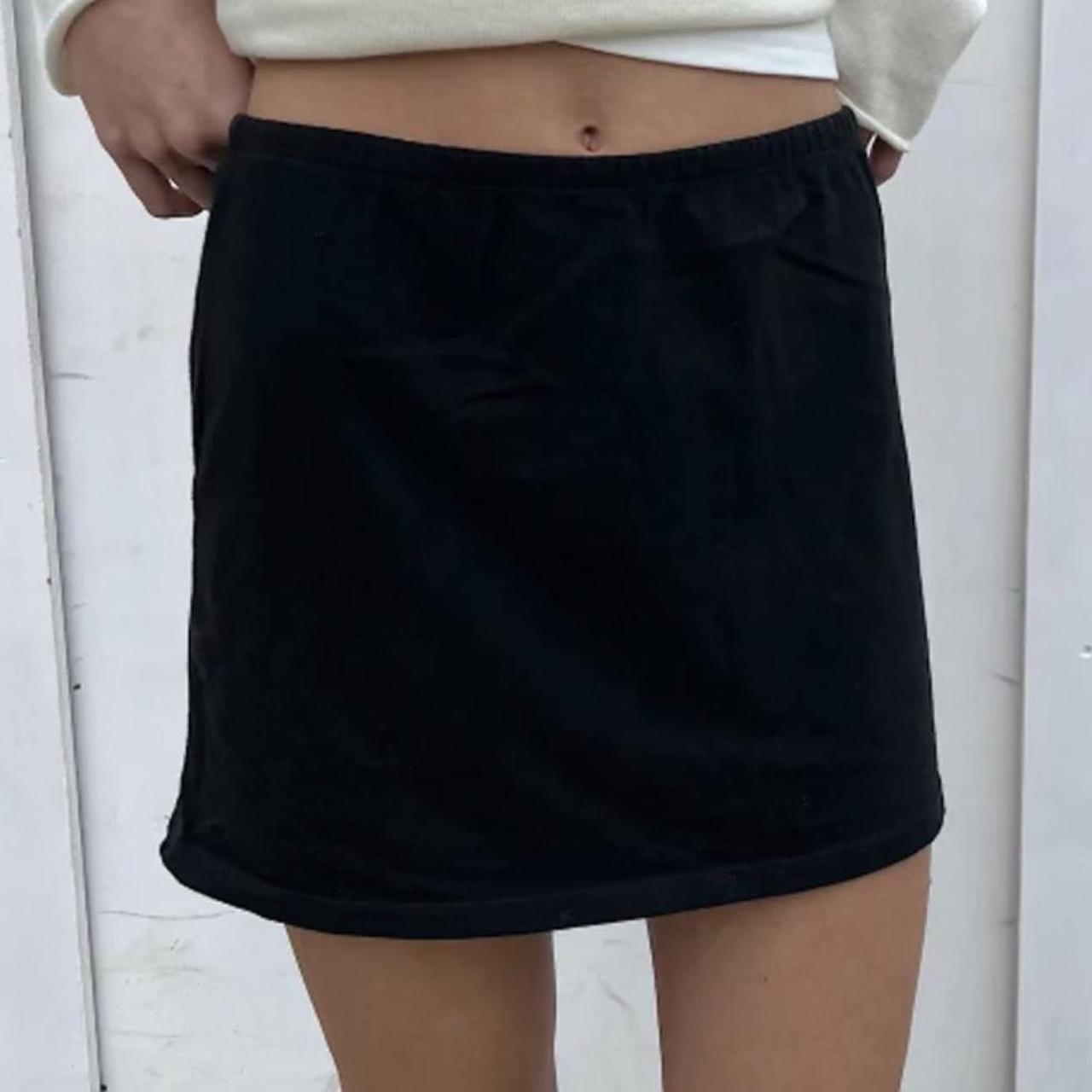 Brandy Melville Women's Black Skirt Depop