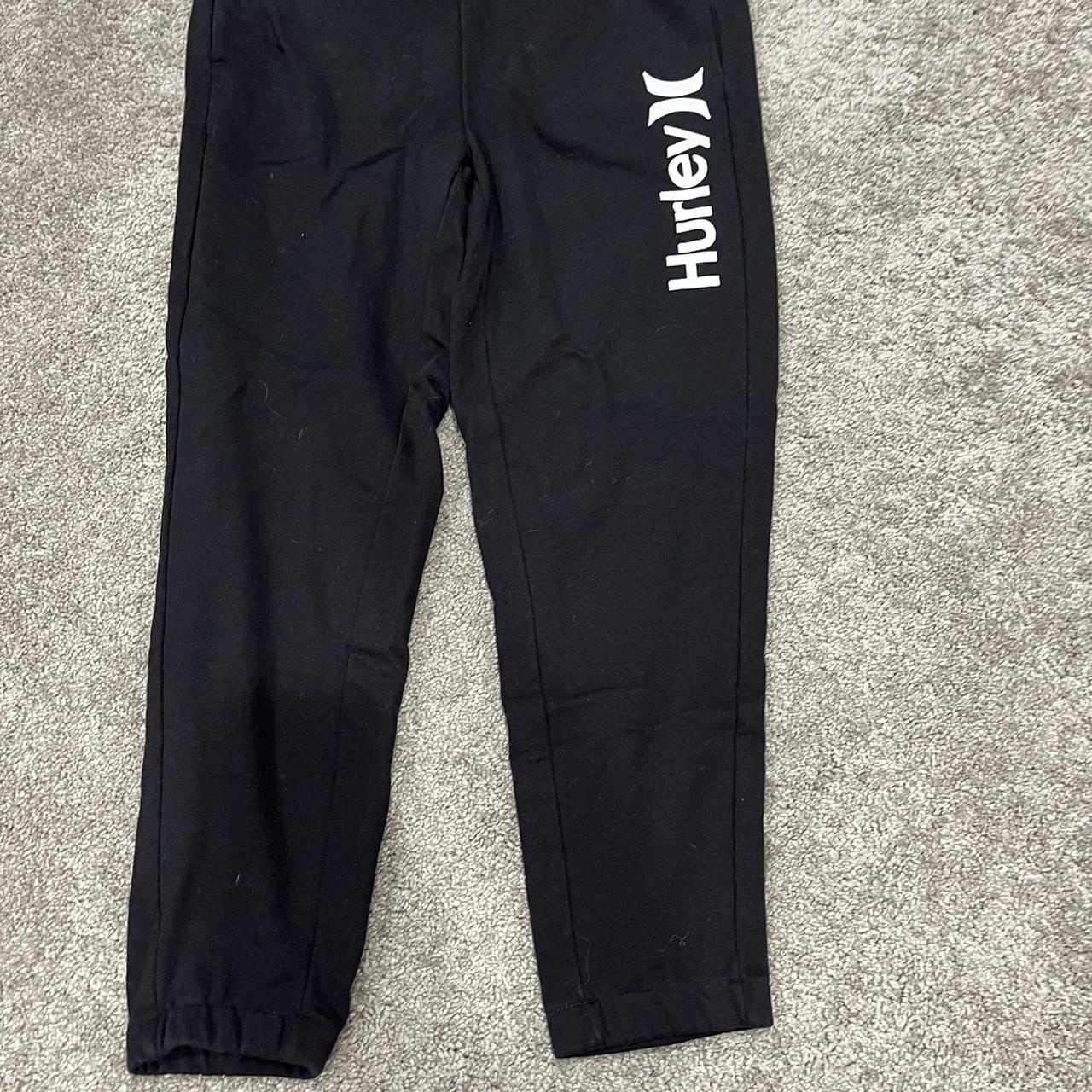 Hurley Women's Black Joggers-tracksuits | Depop