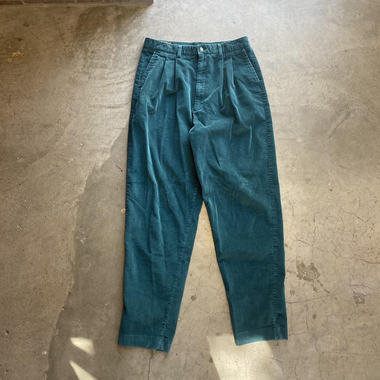 Eddie Bauer Men's Green Trousers | Depop