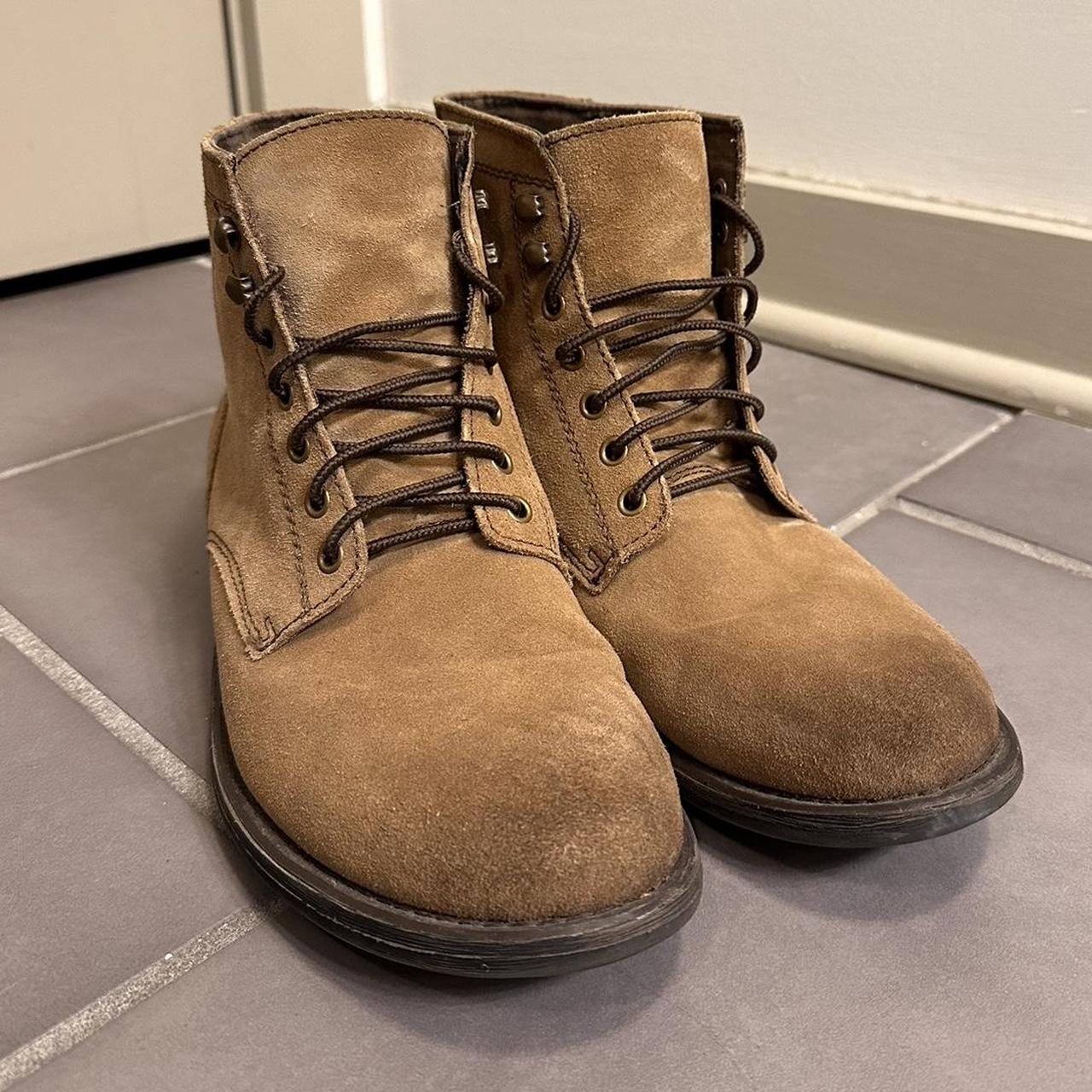 mens tan suede boots