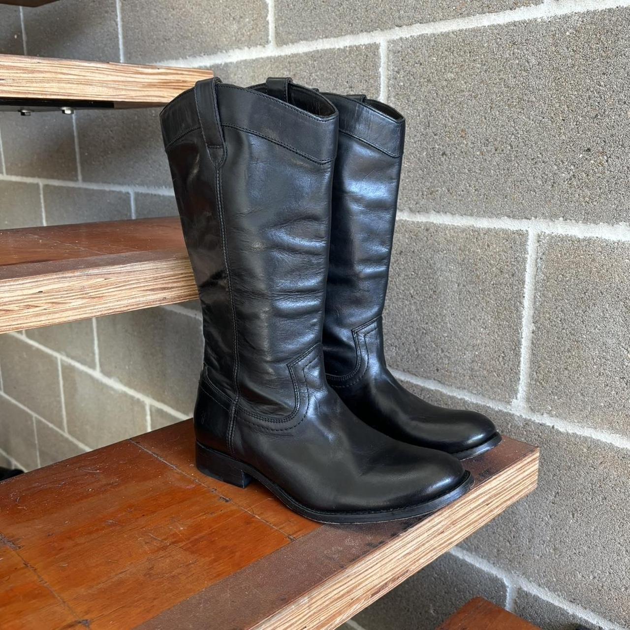 Mid calf 2024 frye boots