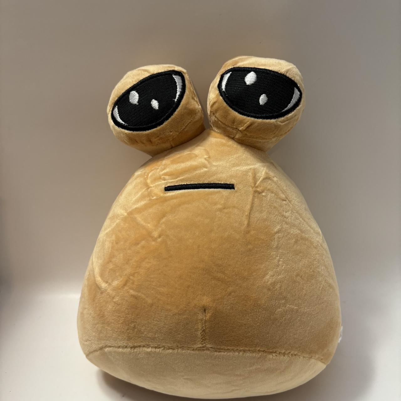 My Pet Alien Baby Pou Plush Brown Toy Depop