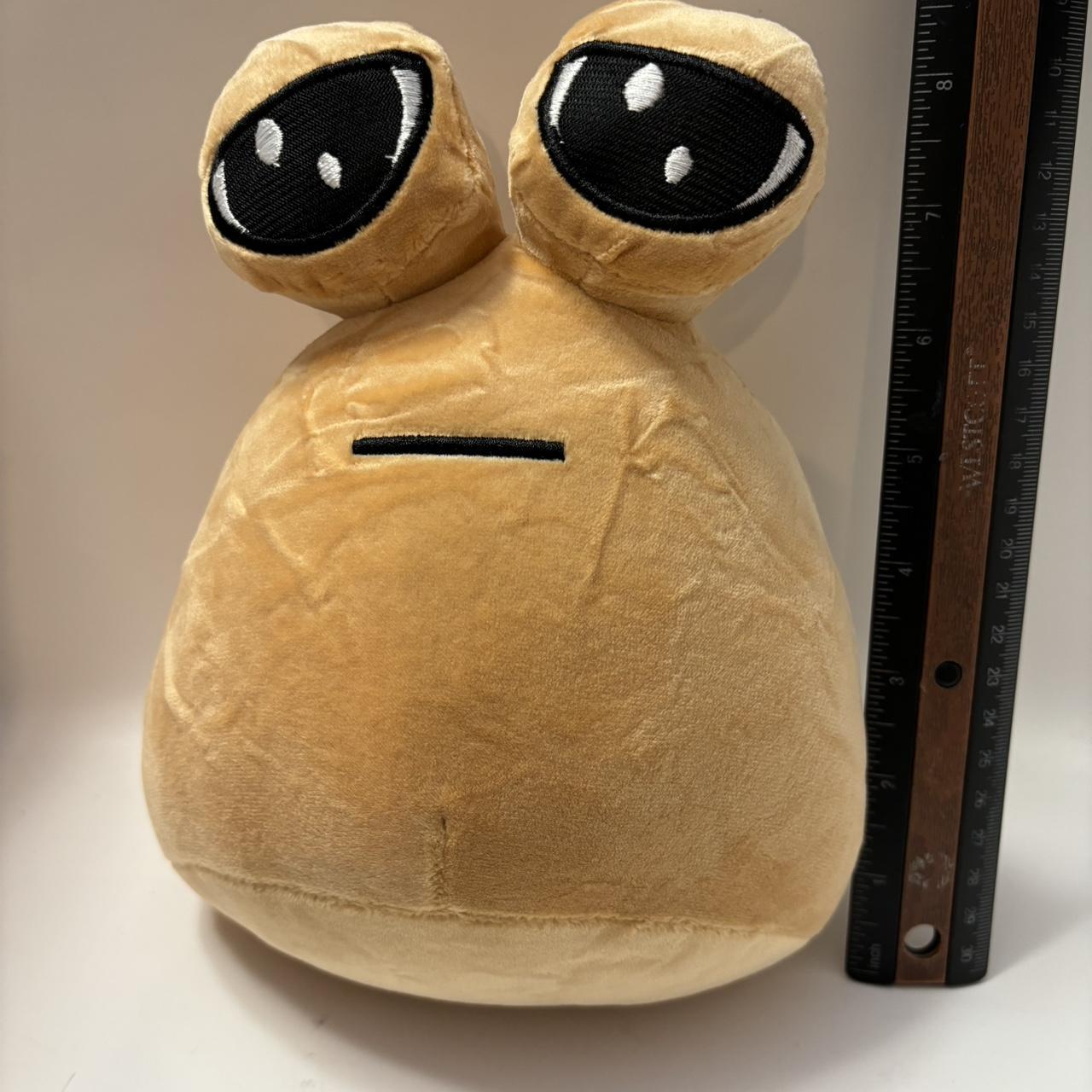 My Pet Alien Baby Pou Plush Brown Toy