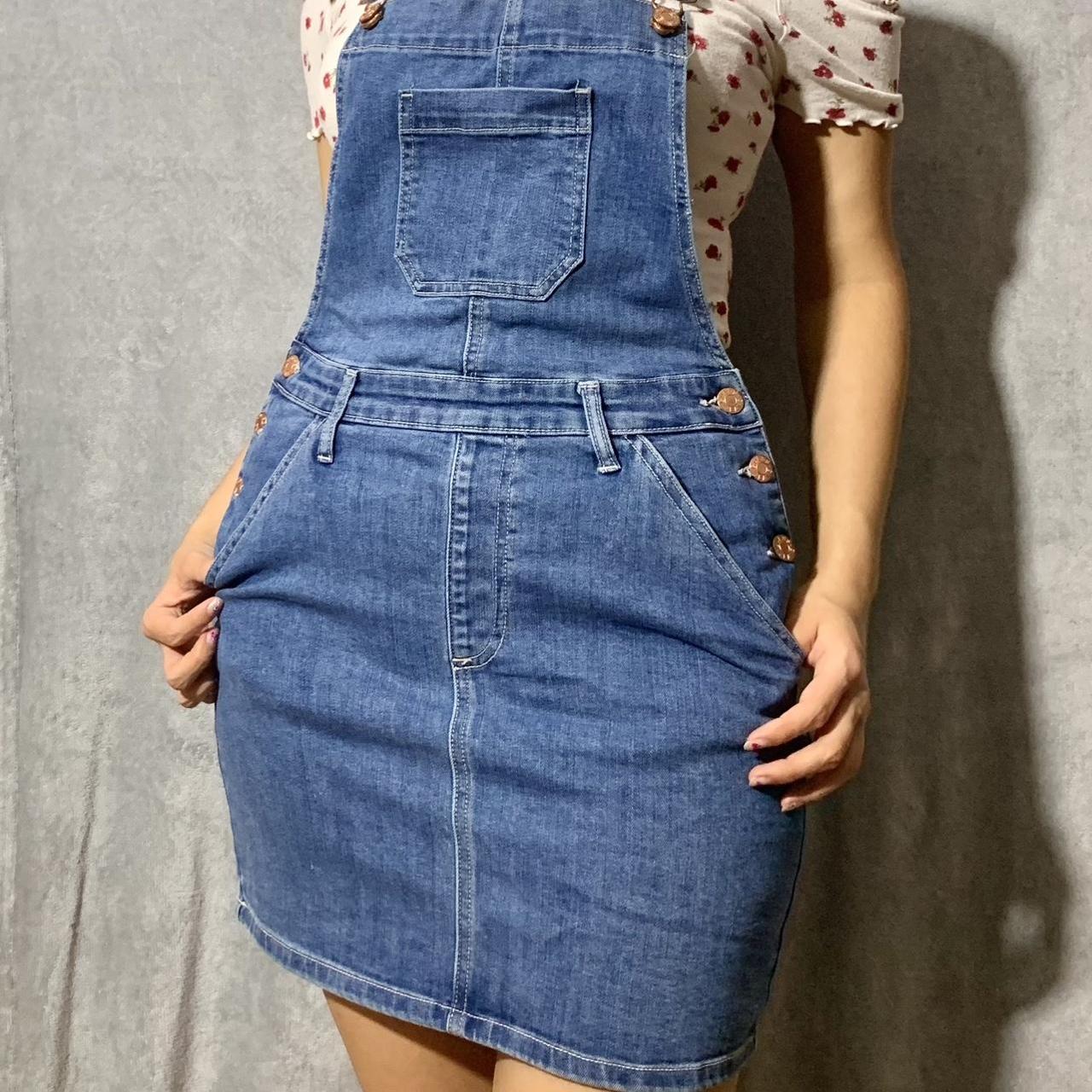 Guess Denim Skirt Overalls : Size M ౨ৎ - Depop