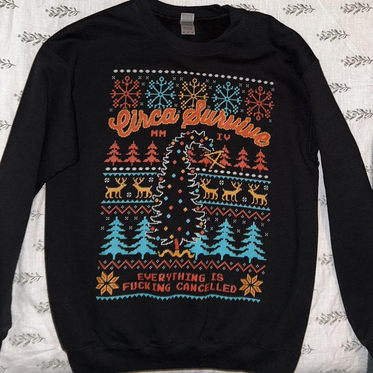 Circa Survive - Christmas Sweater. Only wore a... - Depop