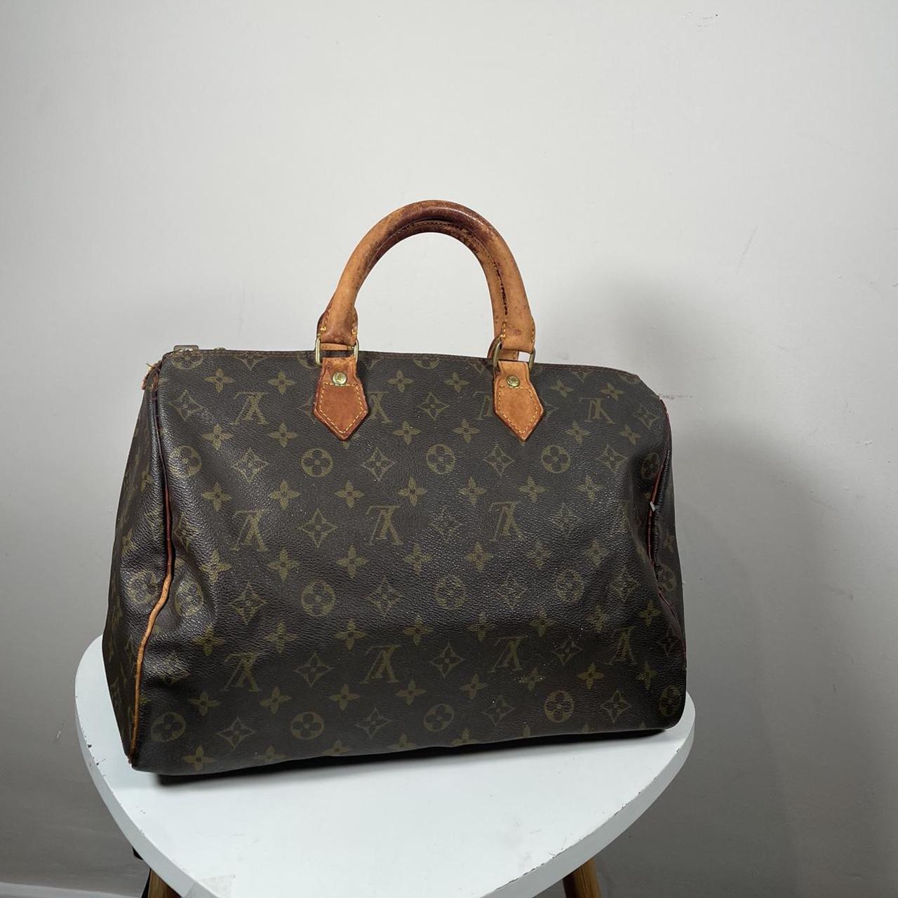 Vintage Louis Vuitton hand bag Authentic LV bag... Depop