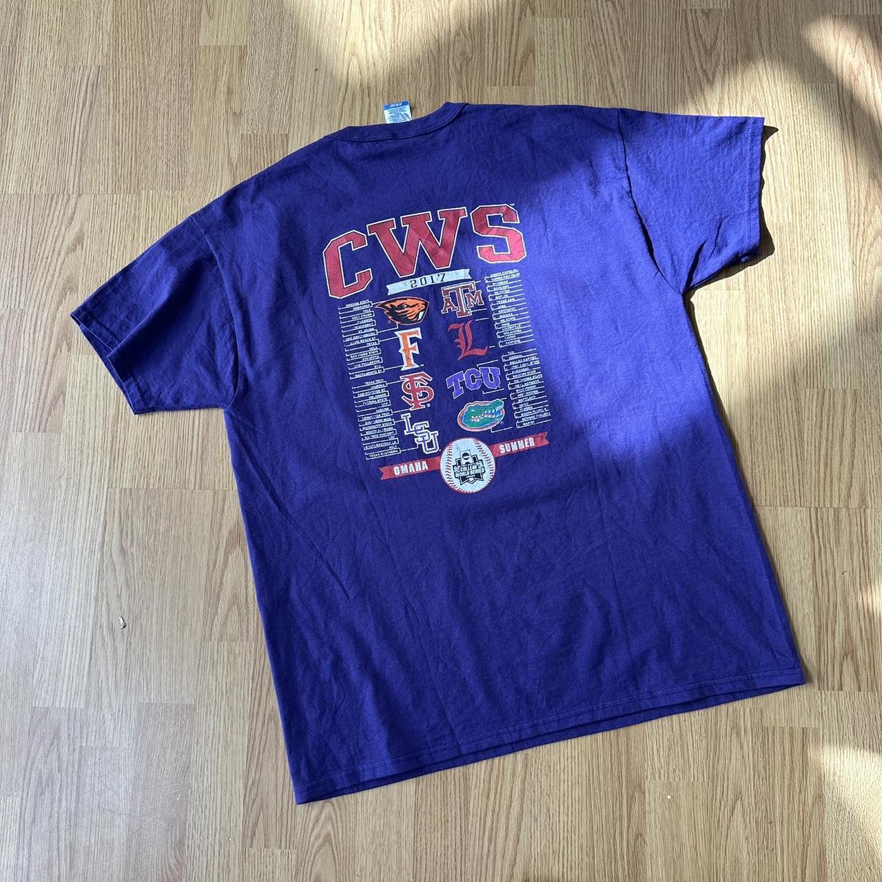 Vintage Russell Athletic college football t shirt... - Depop