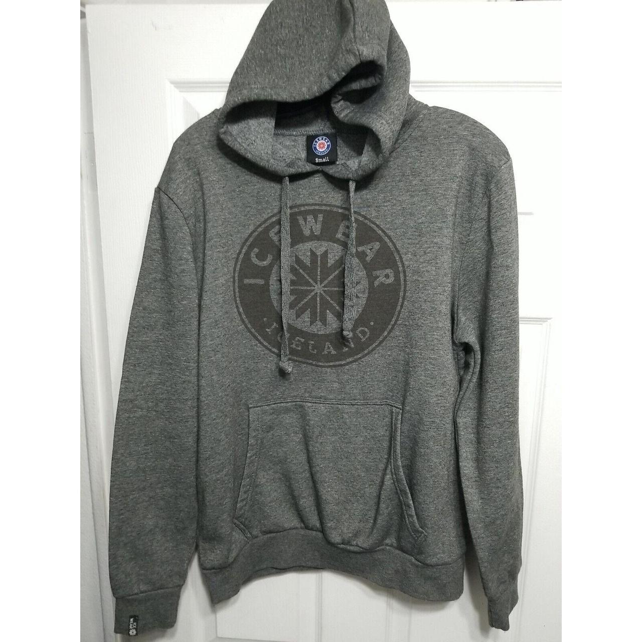 Icewear Iceland gray Sweater Hoodie Mens... Depop