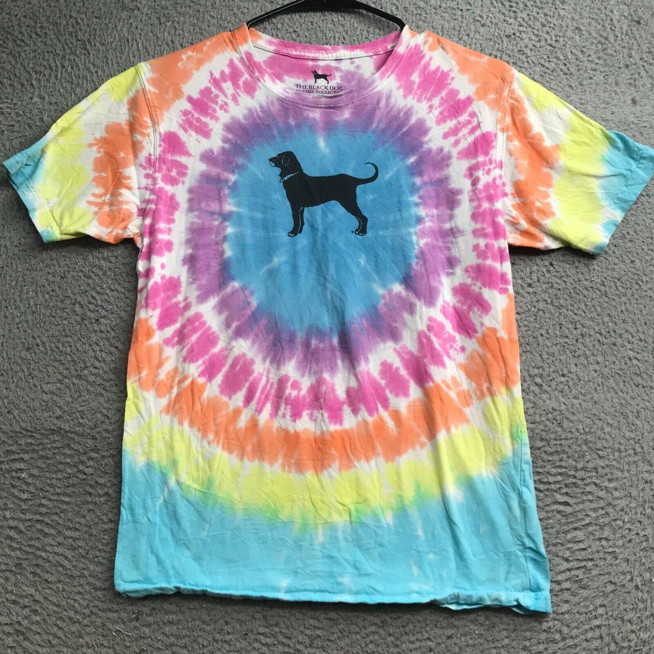 Blue Q Men's Black and Blue Tshirt Depop