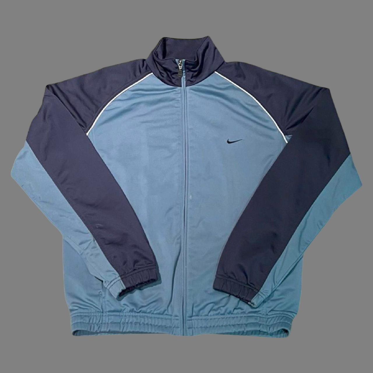 Nike Men's Blue Jacket Depop