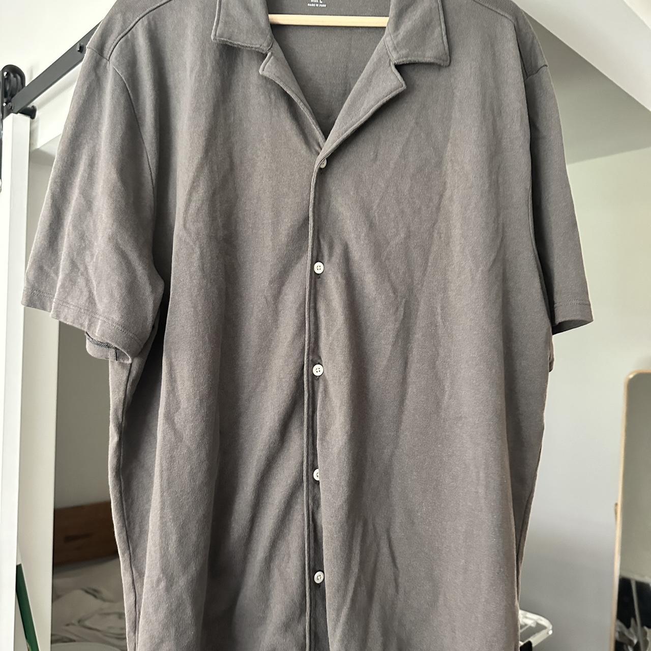 Madewell camp collar style shirt. Worn once then... - Depop