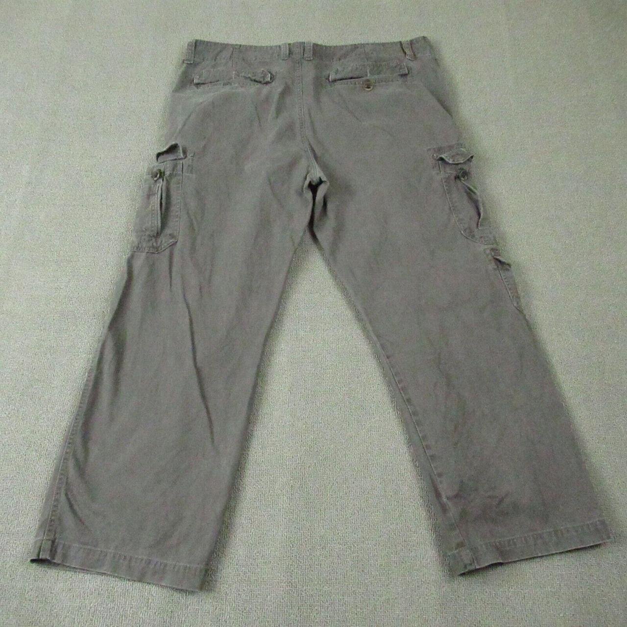 Iron Co Cargo Pants Mens 40x30 Gray Straight Leg... - Depop
