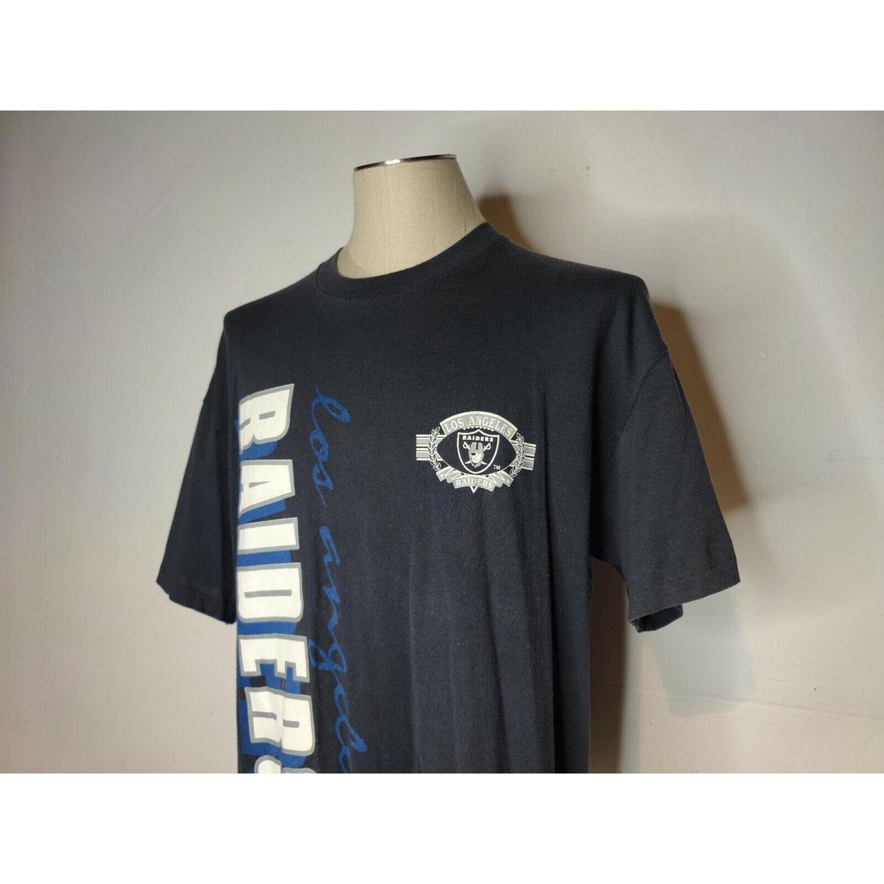 Vintage 90s Los Angeles Raiders Single Stitch T-shirt Size 