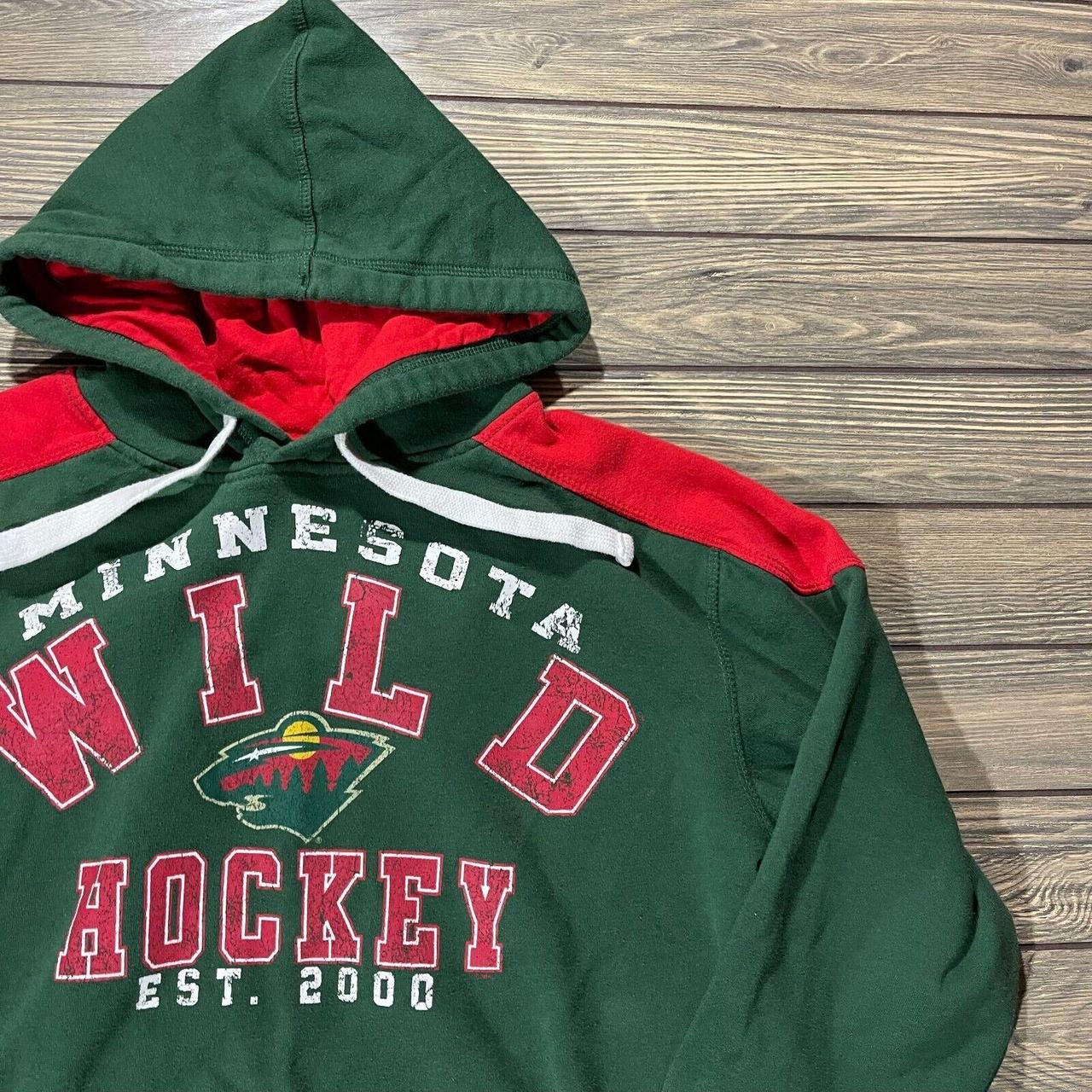Wild Men's Red and Green Hoodie (3)