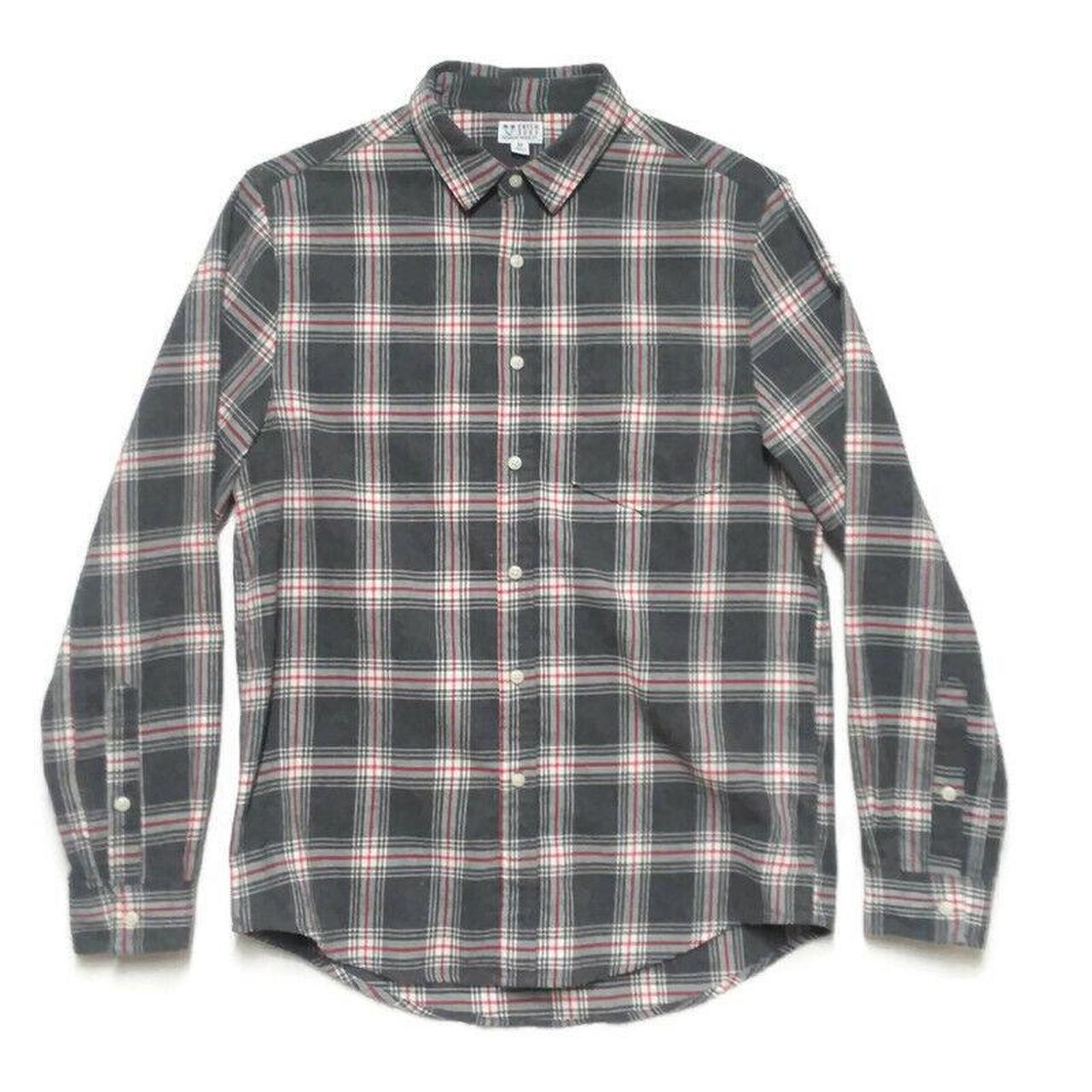 Catch Surf Flannel Shirt Mens Sz Medium Long Sleeve... - Depop