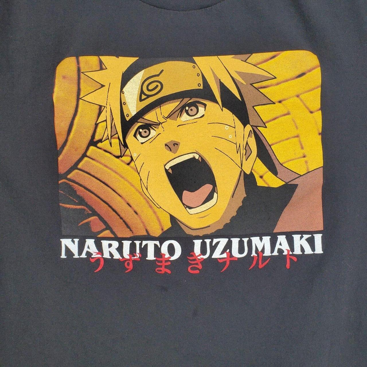 Naruto Uzumaki Shippuden Shirt Mens Large Graphic... - Depop