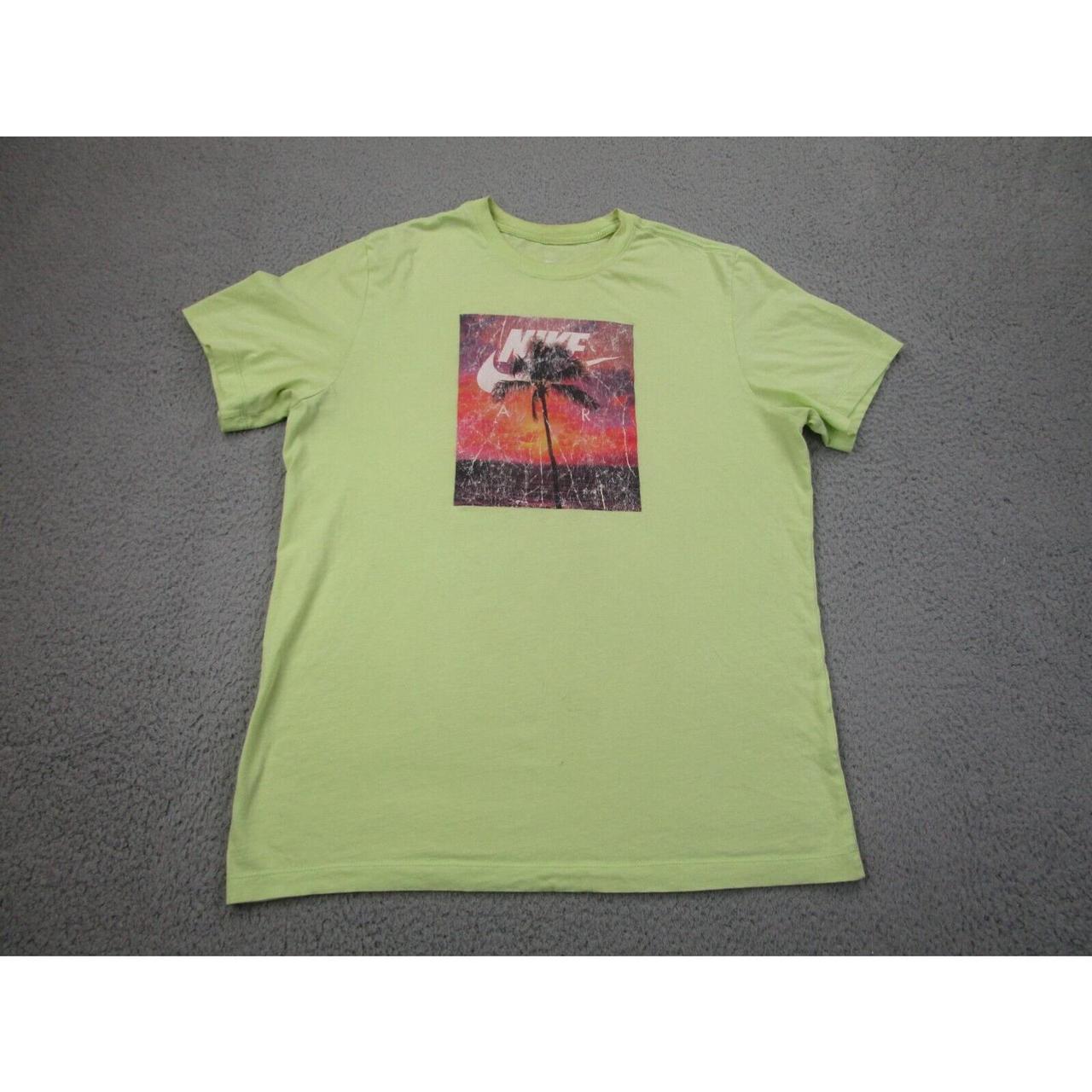 Nike Men's T-Shirt - Green - L