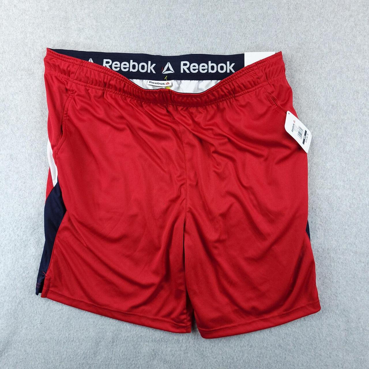 Shorts 2XL Red Polyester Elastic... -
