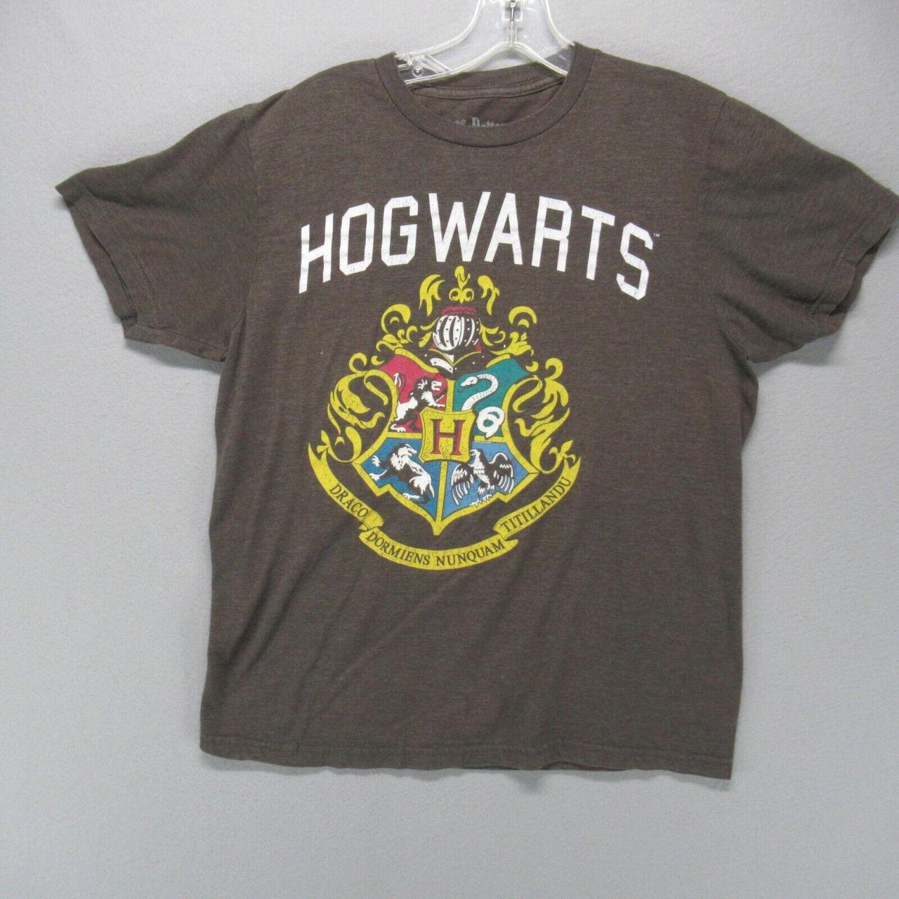 Harry Potter Men's Brown T-shirt | Depop