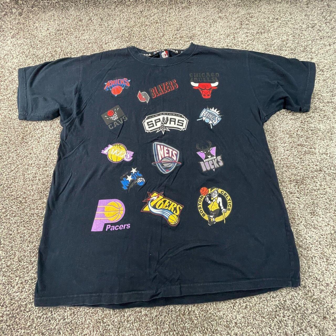 Vintage Graphic T Shirt Large NBA Long Sleeve LA - Depop