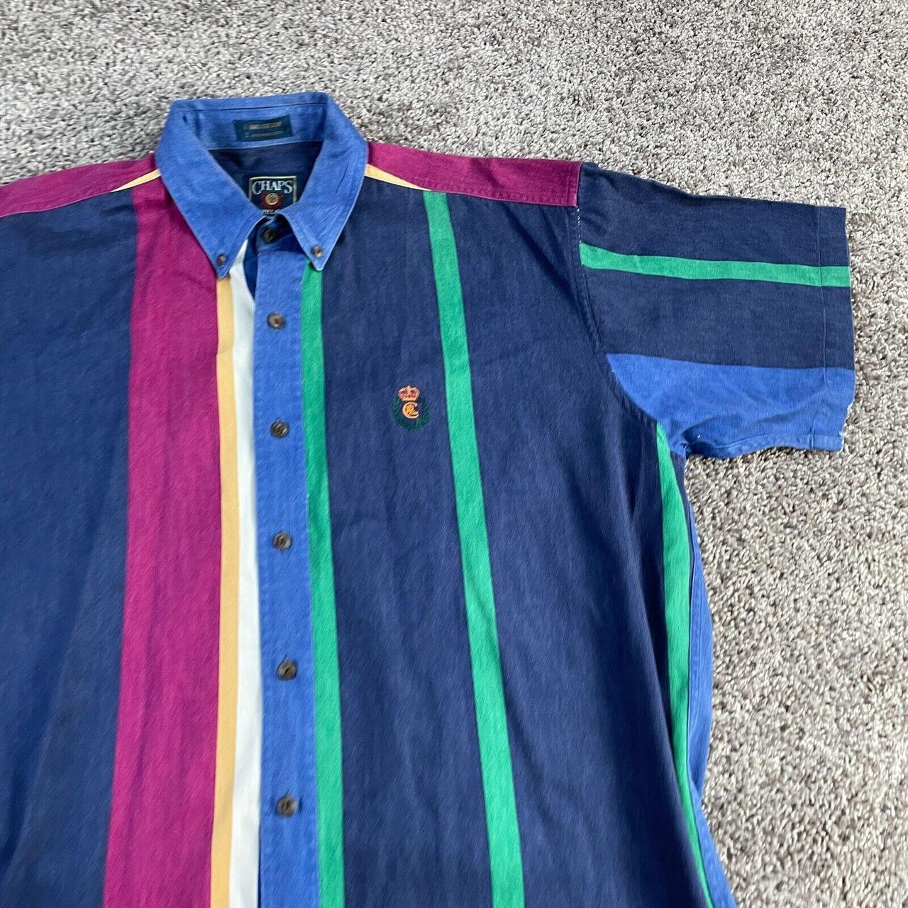 Ralph Lauren Men's Blue Shirt | Depop