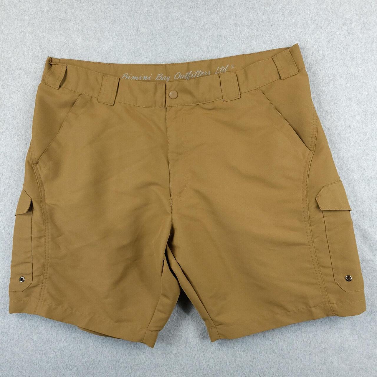 Bimini Bay Short mens 42 Brown Polyester Cargo... - Depop