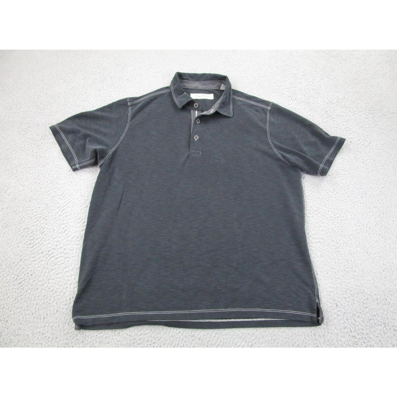 Tommy Bahama Men's Polo Shirt - Grey - L