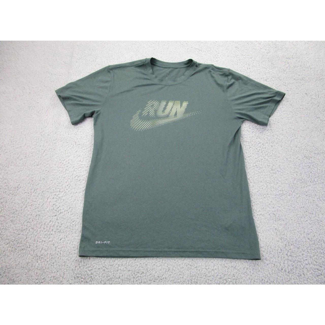 Nike Men's T-Shirt - Green - M